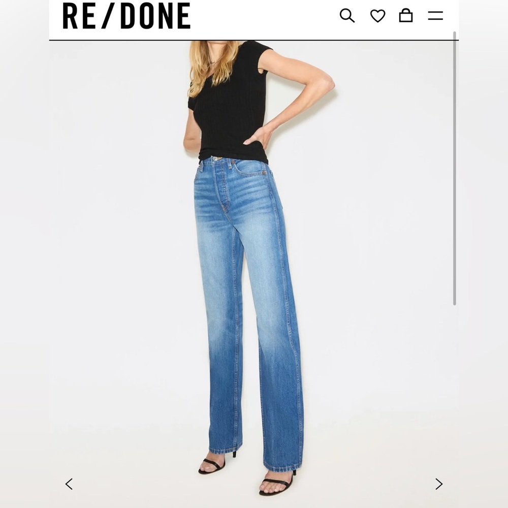 Re/Done 90s High Rise Loose Jeans